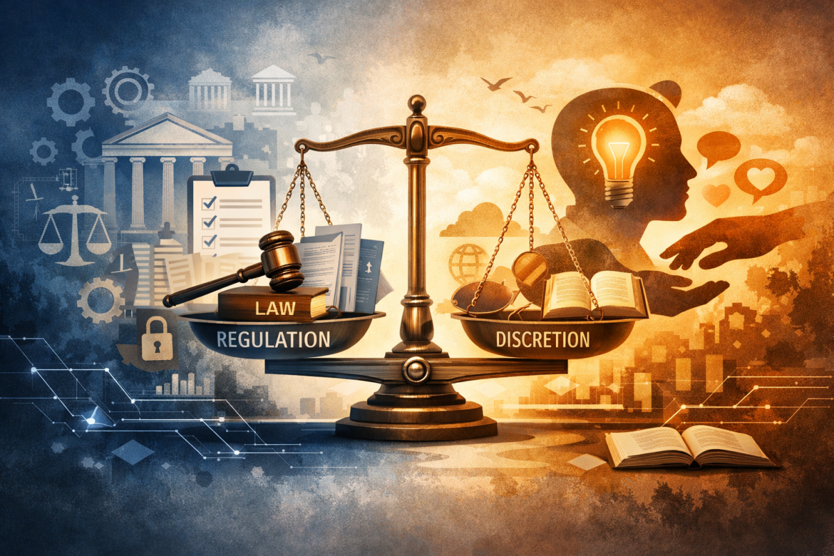 Regulated and Discretionary Rules in Modern Society