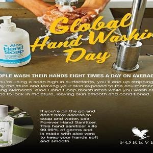 Forever Hand Sanitizer | Aloe Vera Antibacterial Hand Sanitizer for Germ Protection